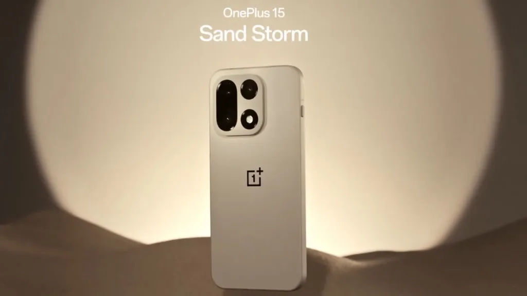 OnePlus 15 Global Launch: Sand Storm Edition & Snapdragon 8 Elite 1 OnePlus 15 Sand