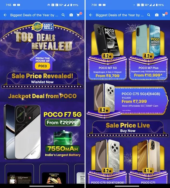 Poco deals 3