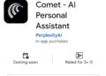Perplexity comet ai