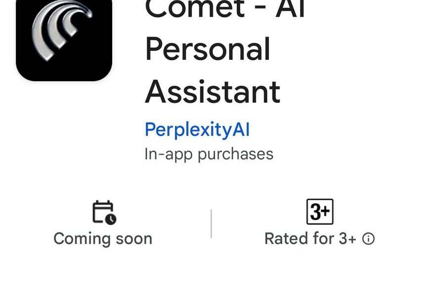 Perplexity comet ai