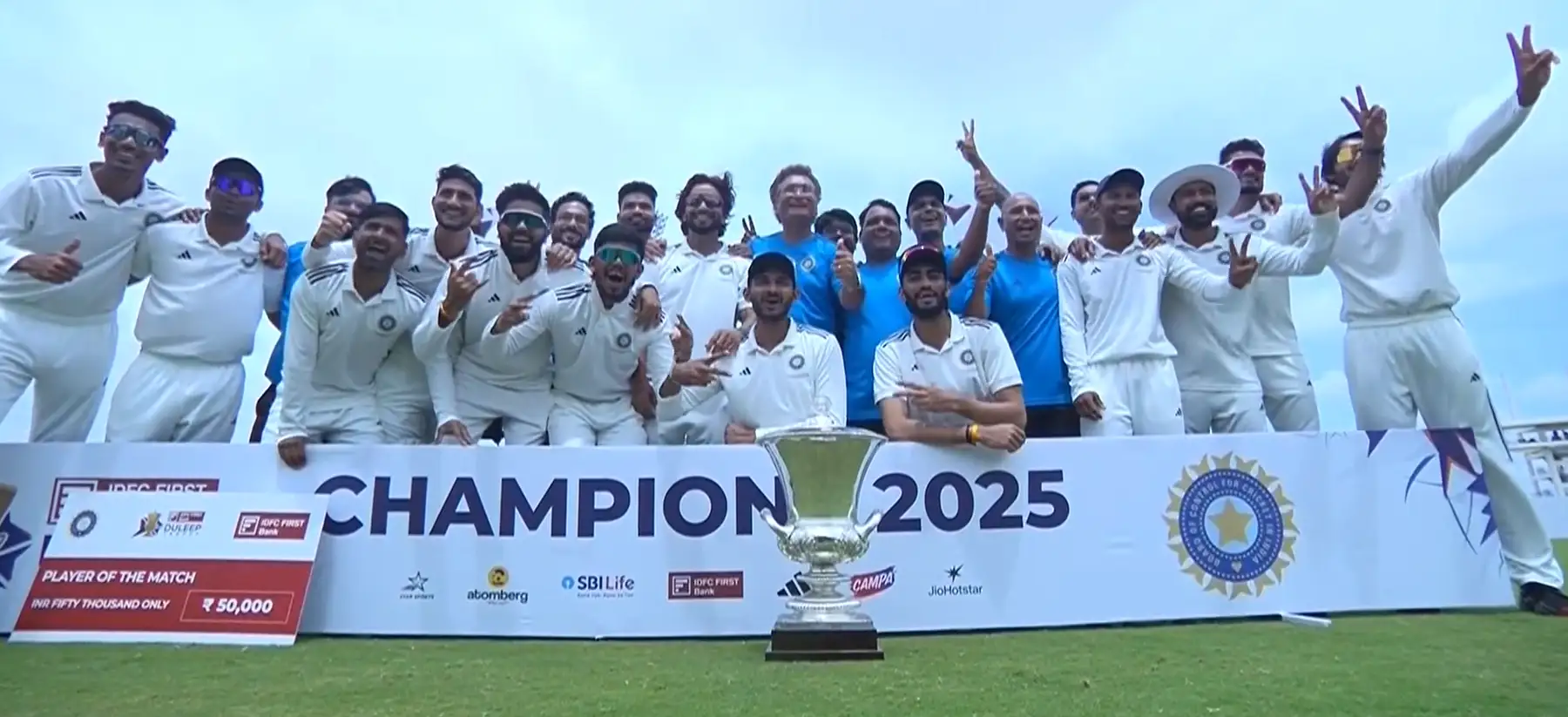 Rajat Patidar's Central Zone Win Duleep Trophy Final: Complete Domination Over South Zone