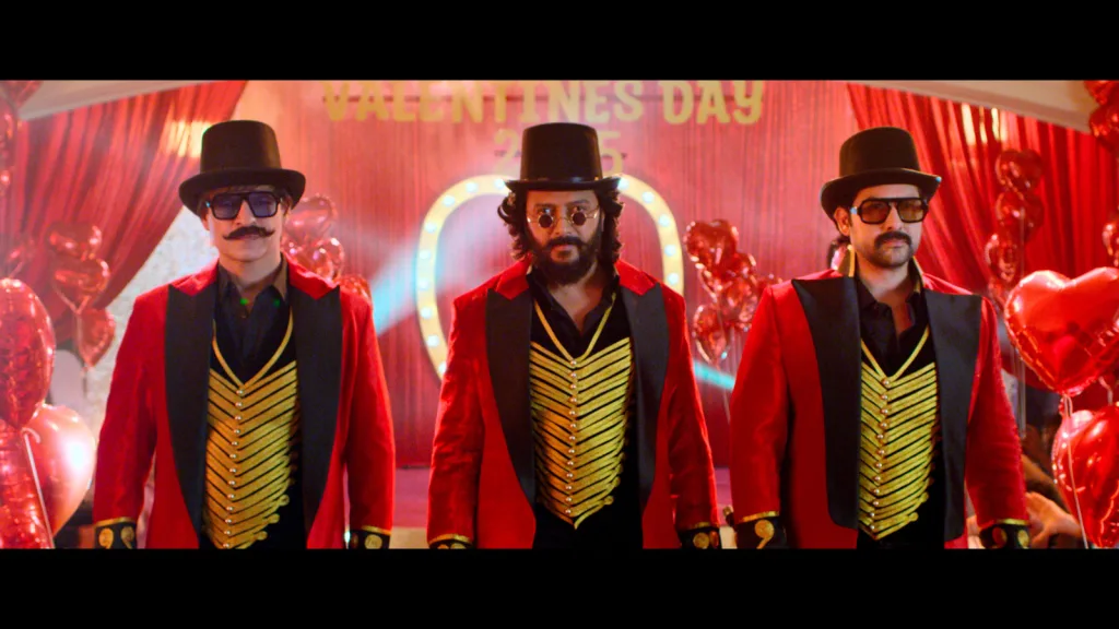 Riteish deshmukh, vivek oberoi, and aftab shivdasani