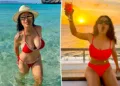 Salma Hayek 59th Birthday Celebration In A Hot Red Bikini; She Proves Age is Just a Number