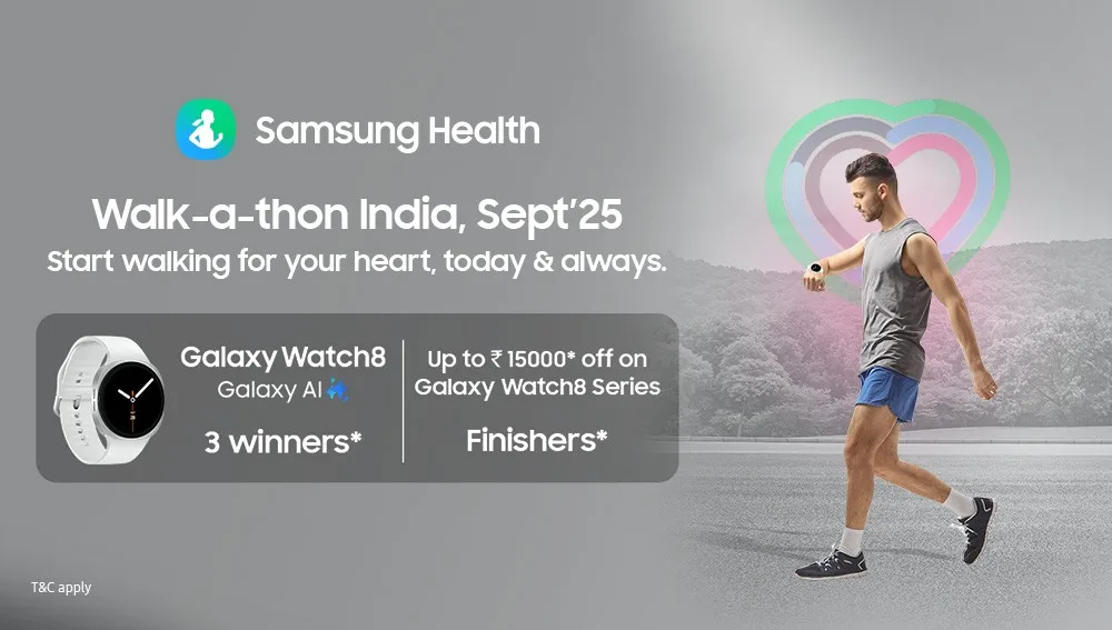 Samsung walk a thon
