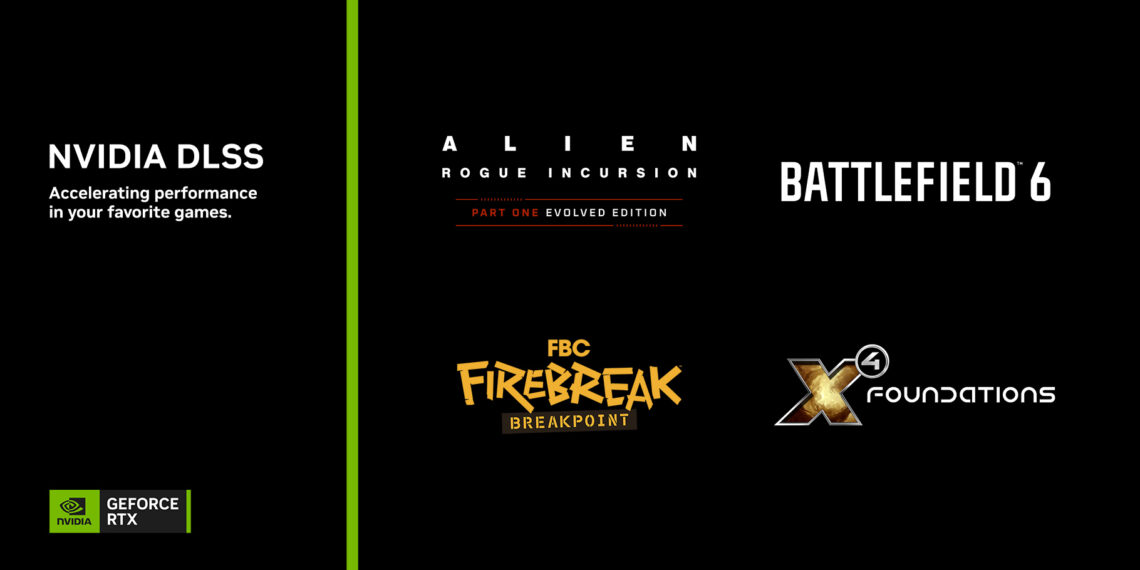 DLSS 4 Launches With Alien: Rogue Incursion & Battlefield 6 – New Driver Released