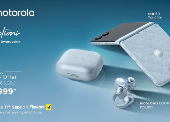 Motorola Razr 60 & Moto Buds Loop Swarovski Edition