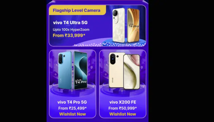 Vivo t4 series big billion days 2025 3