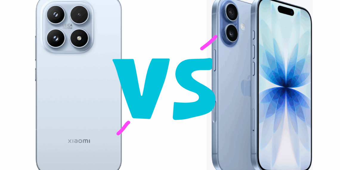 Xiaomi 17 vs iphone 17