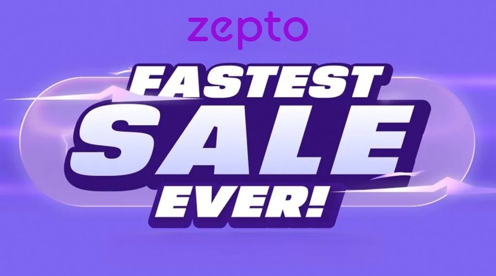 Zepto fastest sale ever