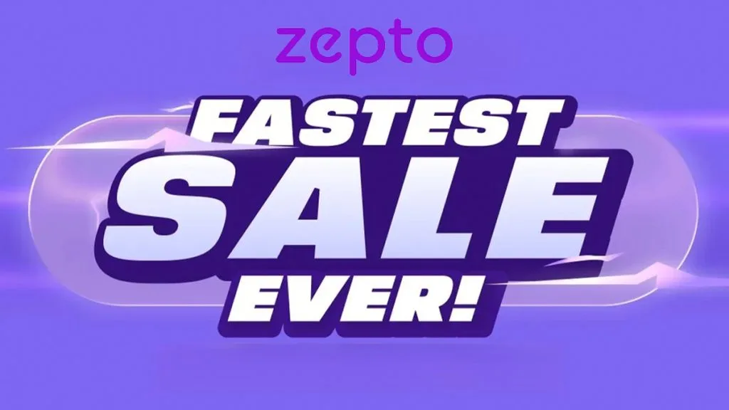 Zepto fastest sale ever