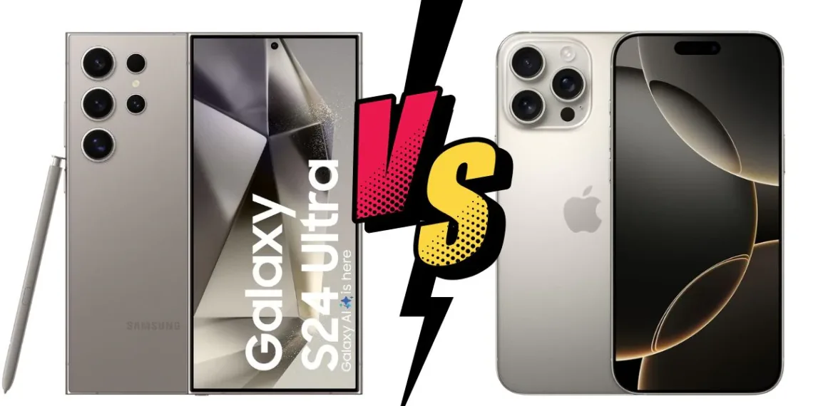 Iphone 16 pro vs galaxy s24 ultra