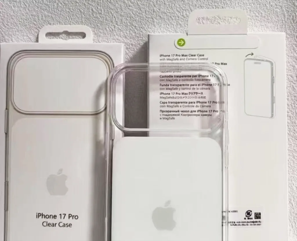 Iphone 17 pro clear case 1