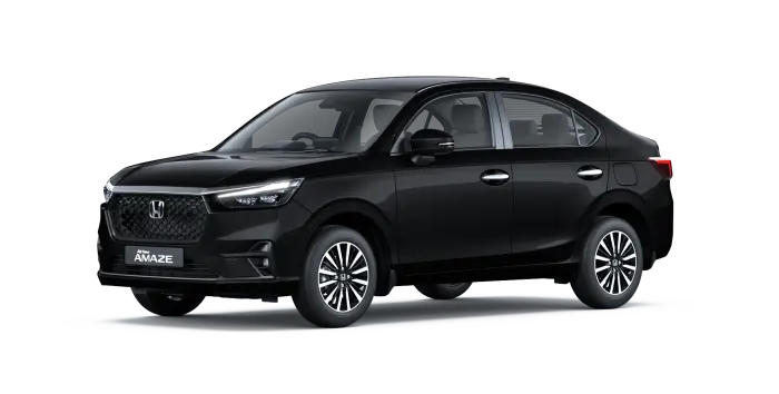 Honda Amaze 3rd Generation Gets Stunning Crystal Black Pearl Color