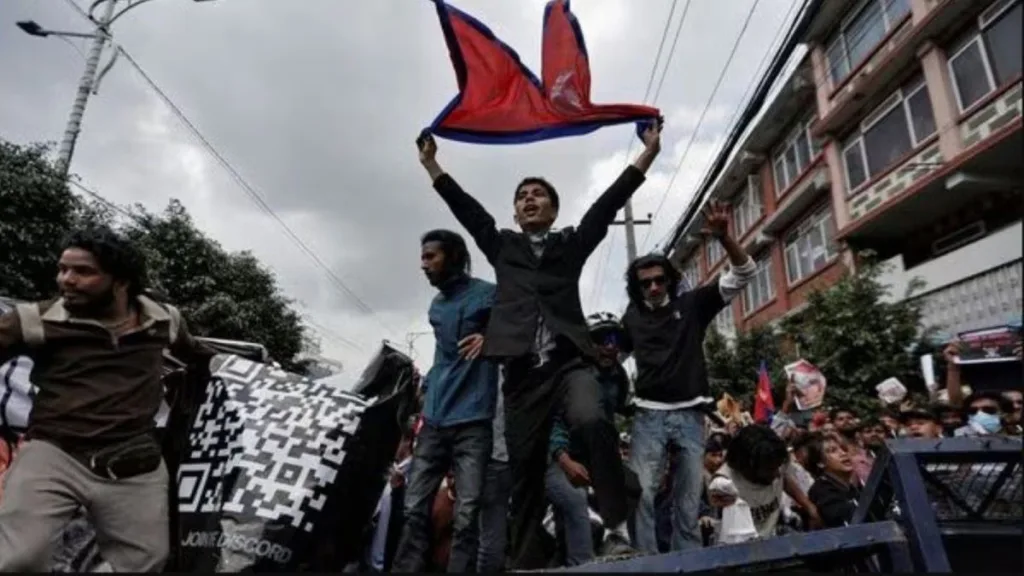 Nepal Gen Z Protests Rock Kathmandu: Social Media Ban Sparks Deadly Clashes 1 Image