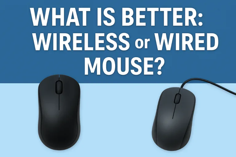 What Is Better: Wireless or Wired Mouse?