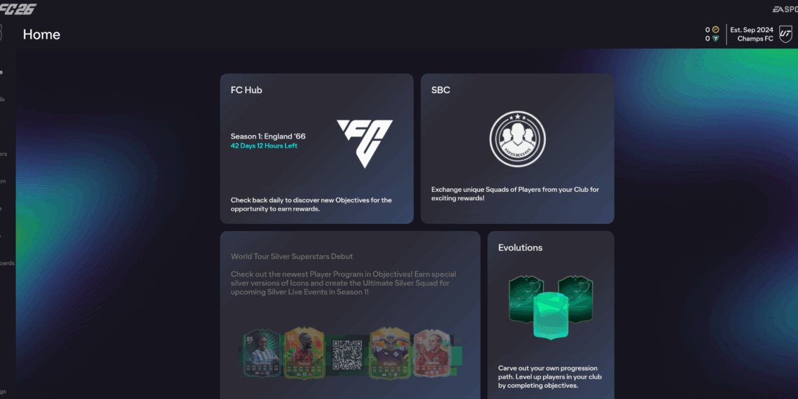 EA FC 26 Web App is now LIVE: Start making your Ultimate Team!