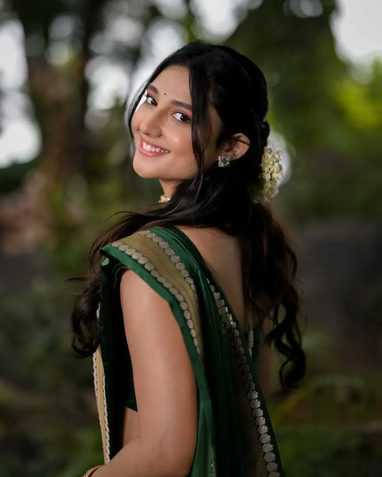 Ritika Nayak's Stunning Latest Photoshoot: Mirai Star's Fresh Glow Captivates Telugu Cinema Fans 1 Ritika Nayak