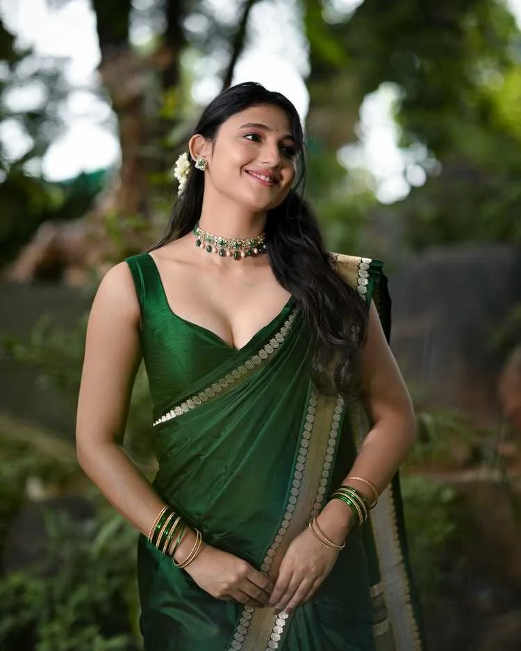 Ritika Nayak's Stunning Latest Photoshoot: Mirai Star's Fresh Glow Captivates Telugu Cinema Fans 5 Image