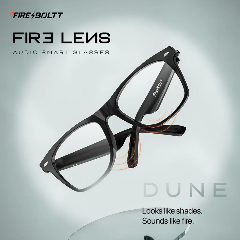 Fire-Boltt FireLens: India's First AI-Powered Smart Eyewear with 8MP Camera at ₹9,999-₹14,999