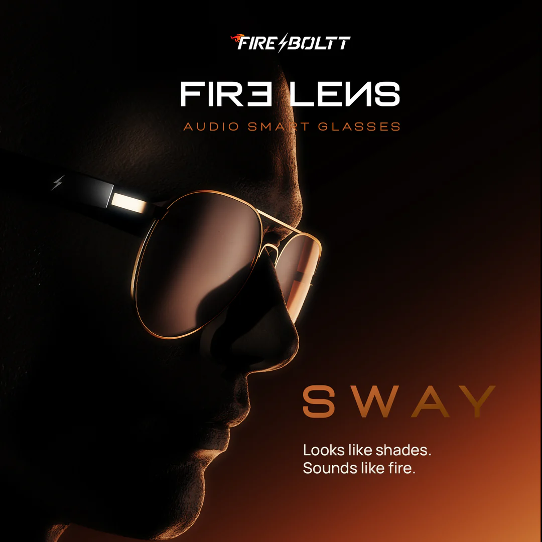 Fire-Boltt FireLens: India's First AI-Powered Smart Eyewear with 8MP Camera at ₹9,999-₹14,999
