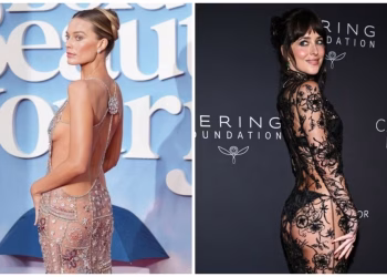 Dakota Johnson Margot Robbie Sheer Looks