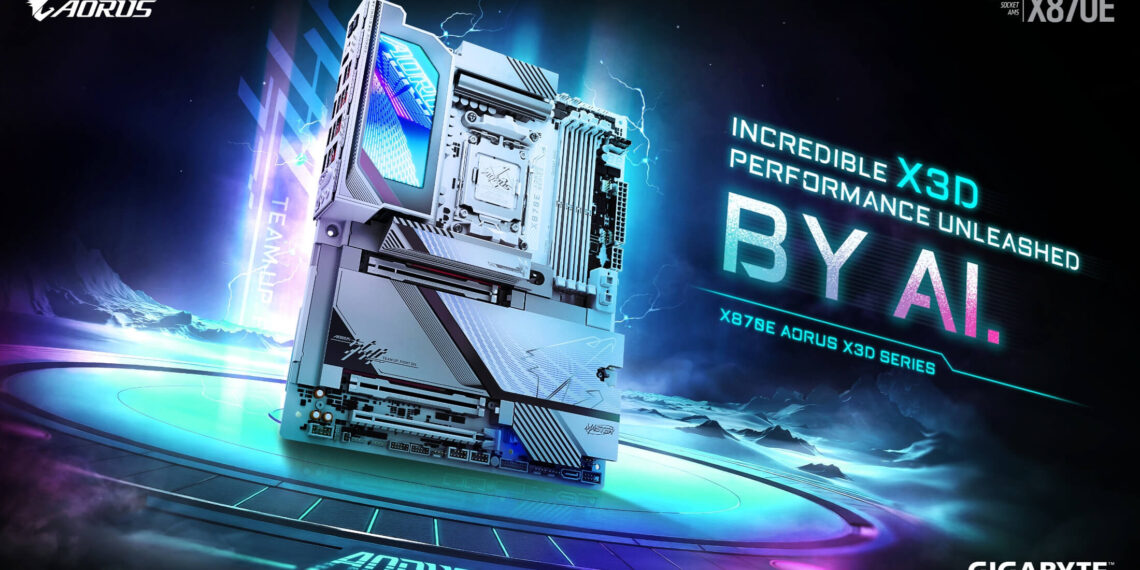 GIGABYTE X870E AORUS X3D Breaks DDR5-9000 Barrier with Revolutionary Memory Tech