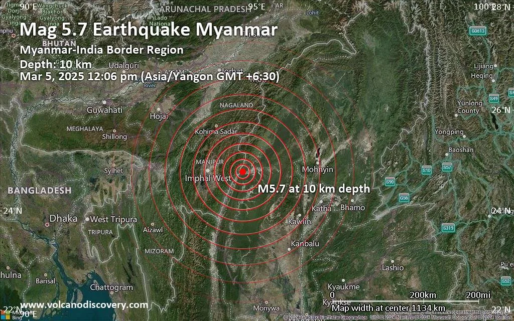 # Assam Earthquake Alert: 5.0 Magnitude Tremors Rock Guwahati as Seismic Zone V Shows Activity Assam continues to experience significant seismic activity with a 5.0 magnitude earthquake striking Morigaon district, sending tremors across Guwahati and neighboring regions. As India's most earthquake-prone state in Seismic Zone V, Assam residents face ongoing geological challenges requiring constant vigilance. ## Latest Earthquake Details: Morigaon Epicenter Impact The National Center for Seismology (NCS) confirmed a moderate-intensity earthquake that jolted residents across Assam in the early morning hours. ### Earthquake Specifications & Impact | **Parameter** | **Details** | **Impact Assessment** | |---------------|-------------|----------------------| | **Magnitude** | 5.0 on Richter Scale | Moderate intensity | | **Time** | 2:25 AM IST | Early morning disruption | | **Epicenter** | Morigaon district (26.28°N, 92.24°E) | Central Assam location | | **Depth** | 16 kilometers | Relatively shallow | | **Affected Areas** | Guwahati, Morigaon, surrounding regions | Widespread tremor reports | | **Casualties** | No major damage reported | Panic but manageable | *Source: [National Center for Seismology](https://telanganatoday.com/earthquake-of-5-0-magnitude-hits-assams-morigaon-tremors-felt-in-guwahati) and earthquake monitoring agencies* ## Seismic Zone V: India's Highest Risk Region Assam's location in Seismic Zone V makes it India's most earthquake-susceptible region, with complex tectonic interactions creating frequent seismic events. **Why Assam Faces Constant Earthquakes:** - **Tectonic convergence** of India, Burma, and Eurasian plates - **Active fault systems** including the Kopili Fault and Main Frontal Thrust - **Himalayan foothills** creating geological stress points - **Historical precedent** with major earthquakes in 1897 (8.1M) and 1950 (8.6M) ## Recent Seismic Activity Pattern **2025 Earthquake Timeline:** - **September**: Current earthquake monitoring shows ongoing activity - **February 27**: 5.0 magnitude in Morigaon, tremors in Guwahati - **August 9**: 2.9 magnitude near Guwahati - **Frequency**: Average of 1 earthquake per month within 300km of Guwahati ## Geological Context: Why Assam Shakes The region sits at the intersection of major tectonic forces: **Key Fault Systems:** - **Kopili Fault**: 300km northeast-striking structure through Assam Valley - **Main Frontal Thrust**: Accommodates India-Asia collision stress - **Shillong Plateau**: Additional geological complexity **Historical Devastation:** - **1950 Assam-Tibet earthquake**: 8.6 magnitude, among world's strongest - **1897 Shillong earthquake**: 8.1 magnitude, massive landscape changes - **2021 Dhekiajuli earthquake**: 6.0 magnitude, 2 fatalities ## Safety Preparedness for Assam Residents Living in Seismic Zone V requires constant earthquake readiness: **Essential Safety Measures:** - **Secure heavy furniture** and objects that could fall during tremors - **Maintain emergency kits** with water, food, and medical supplies - **Identify safe zones** in homes and workplaces (under sturdy tables) - **Practice drop, cover, and hold** earthquake response procedures - **Stay informed** through official seismic monitoring channels For comprehensive earthquake preparedness guides and safety protocols, explore our [disaster management resources](https://technosports.co.in/) and [emergency planning tips](https://technosports.co.in/). ## Government Response & Monitoring **Seismic Monitoring Infrastructure:** - **National Center for Seismology** provides real-time earthquake data - **Early warning systems** help minimize casualty risks - **Building codes** enforced for earthquake-resistant construction - **Emergency response teams** positioned across high-risk areas ## Regional Impact Beyond Assam Assam earthquakes often affect neighboring states and countries: - **Tremors felt** in West Bengal, Meghalaya, and Bhutan - **Cross-border impact** with Bangladesh and Myanmar - **Economic disruption** potential for Northeast India - **Infrastructure vulnerability** across the region ## Bottom Line: Living with Seismic Reality Assam's position in Seismic Zone V means earthquakes are a geological fact of life, not an anomaly. The recent 5.0 magnitude tremor serves as a reminder that residents must maintain constant preparedness for more significant seismic events. While this earthquake caused no major damage, Assam's history of devastating quakes demands respect for the region's seismic power. Continued vigilance, proper construction practices, and emergency preparedness remain essential for minimizing future earthquake impacts.