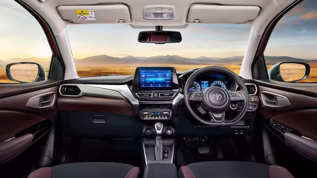 Toyota taisor dashboard2