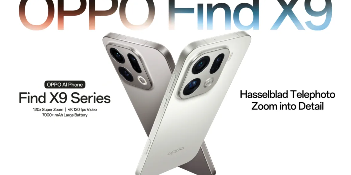 OPPO Find X9 Series Launched: 200MP Hasselblad Camera Meets 7500mAh Battery