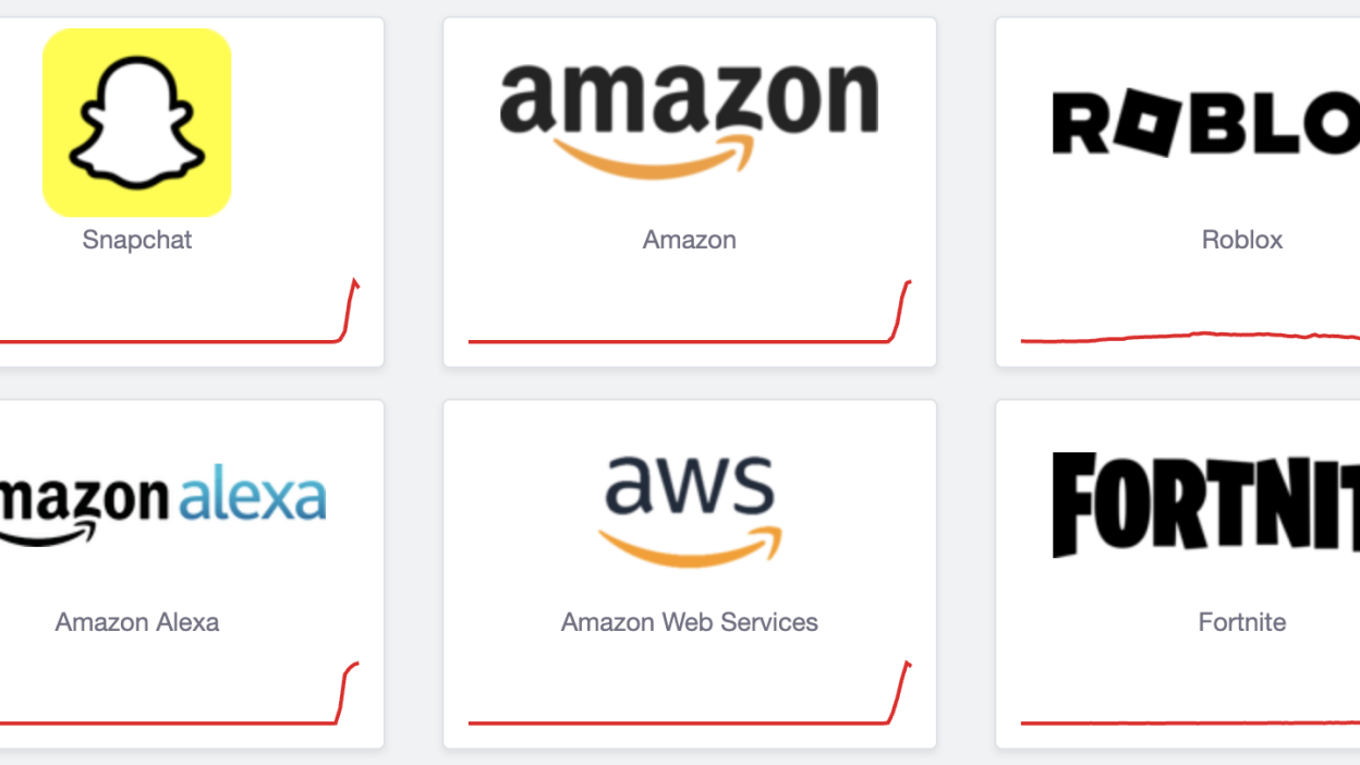 Huge AWS Outage Knocks Out Amazon, Roblox, Fortnite & More