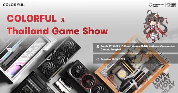 COLORFUL Unveils Gaming Arsenal at Thailand’s Biggest Event
