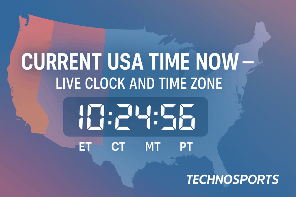 Current USA Time Now—Live Clock and Time Zone in 2026