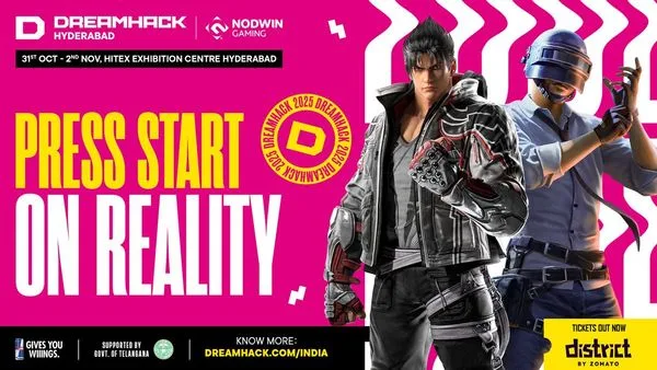 DreamHack Hyderabad 2025: ₹10L+ Prize Pool & Tekken TWT 1 DreamHack