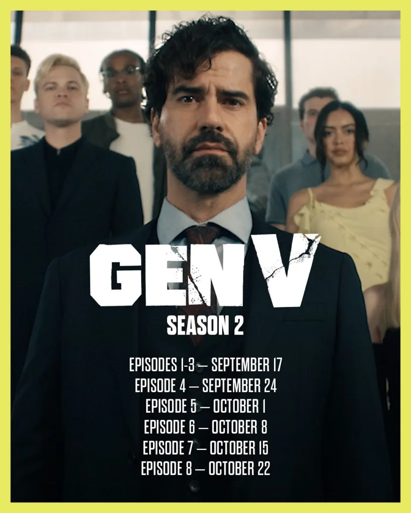 Gen V Season 2 Finale Countdown: Complete Release Schedule and What's Next for The Boys Spin-off 1 Gen V Season 2