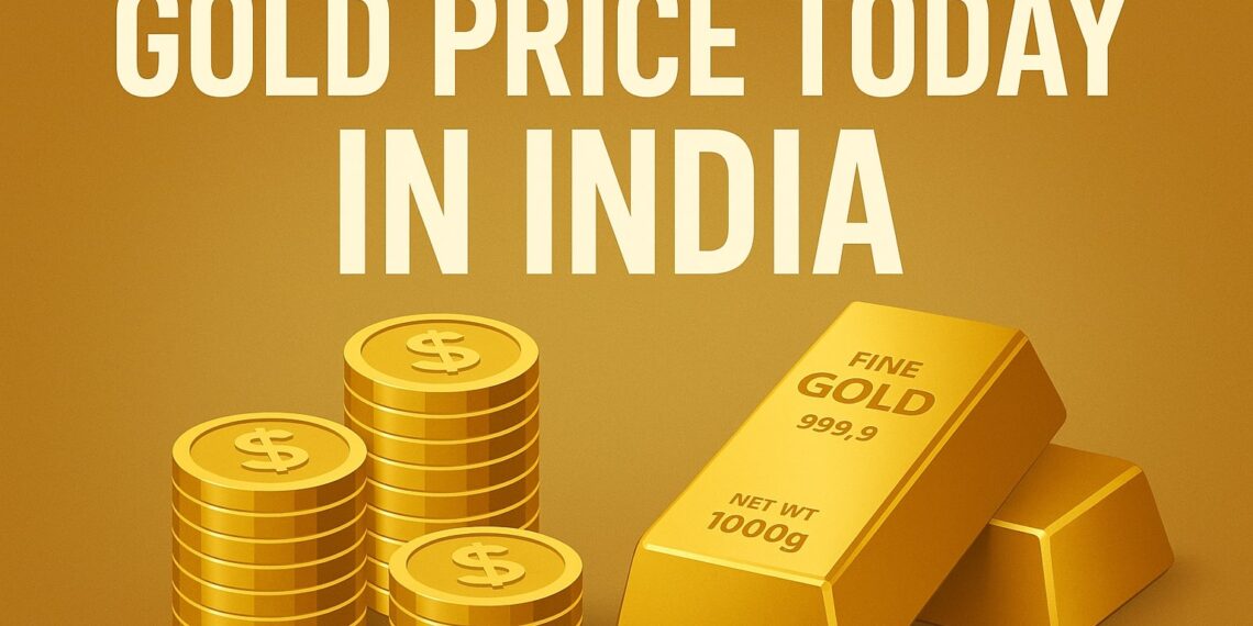 Gold price today in india