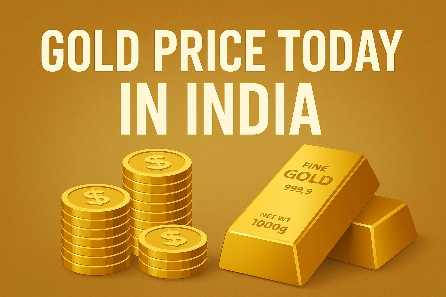 Gold price today in india