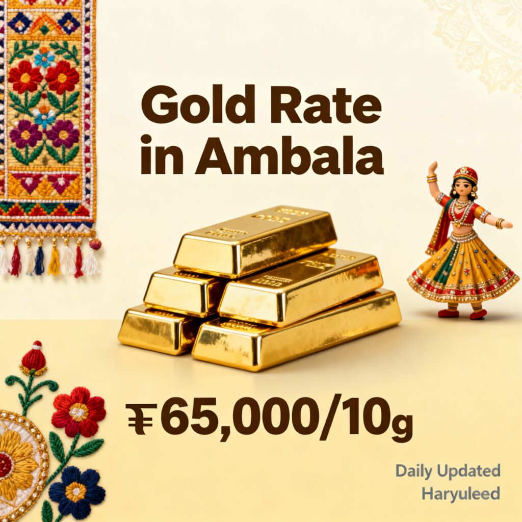 Gold Rate in Ambala