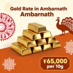 Gold Rate in Ambarnath (6th July 2026)
