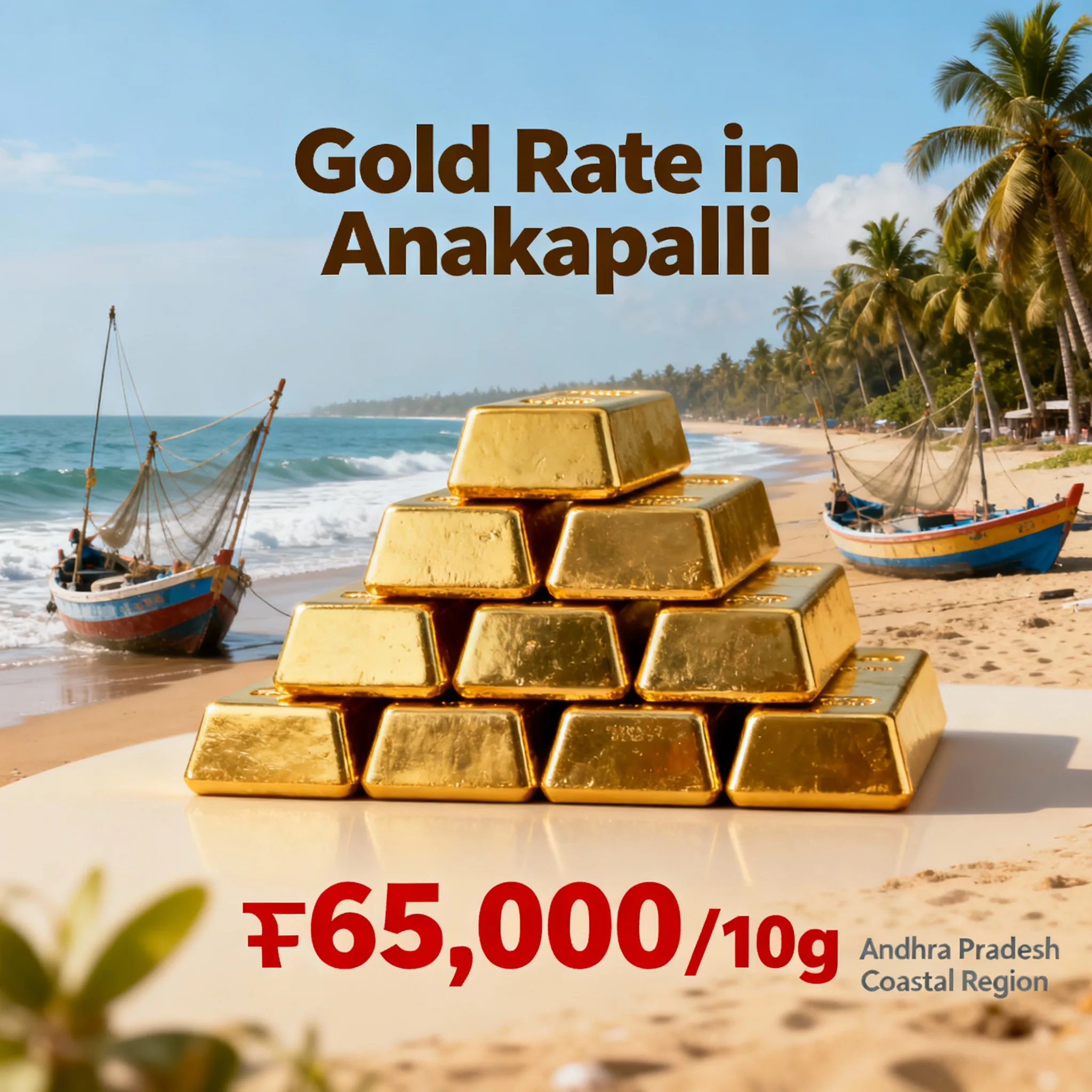 Gold rate in Anakapalli
