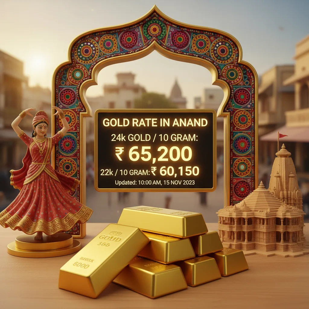 Gold rate in Anand
