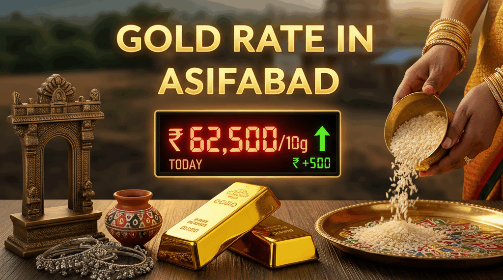 Gold rate in Asifabad