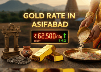 Gold rate in Asifabad