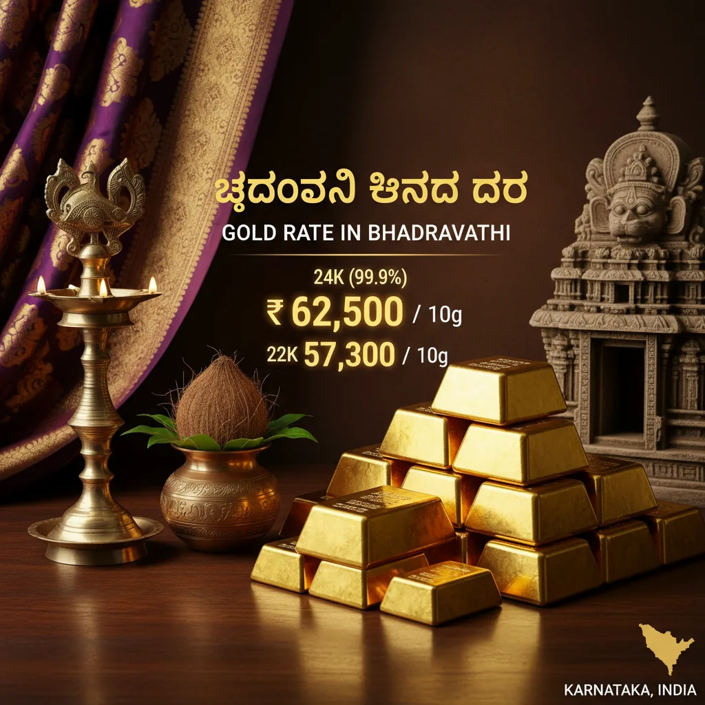 Gold rate in Bhadravathi