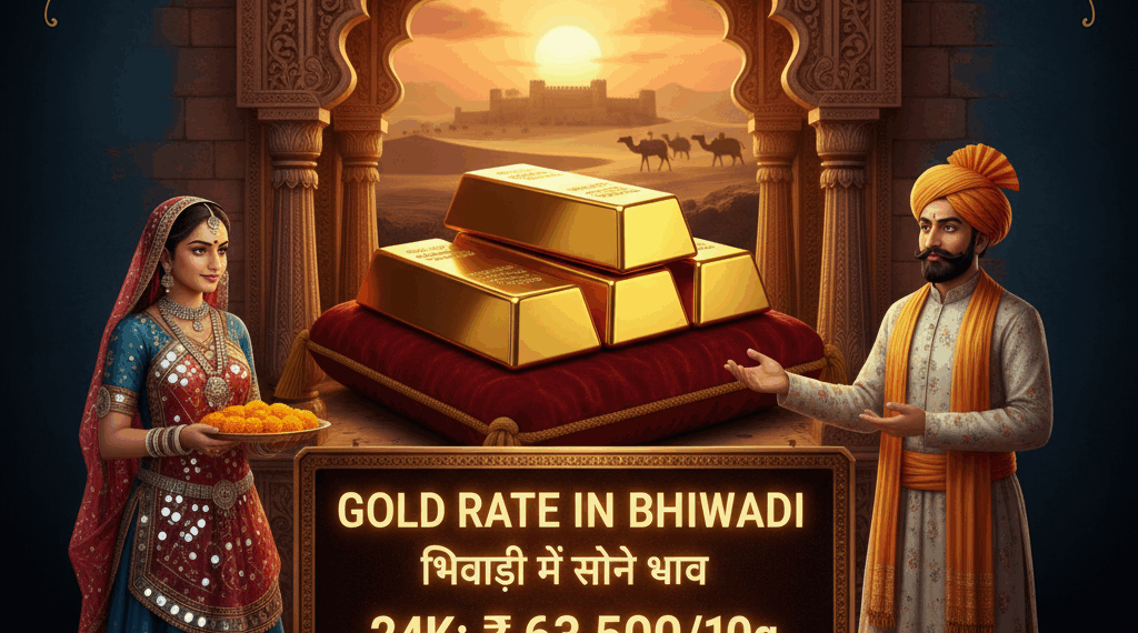 Gold rate in Bhiwadi