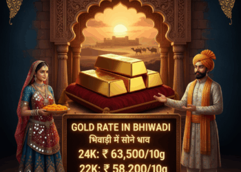 Gold rate in Bhiwadi
