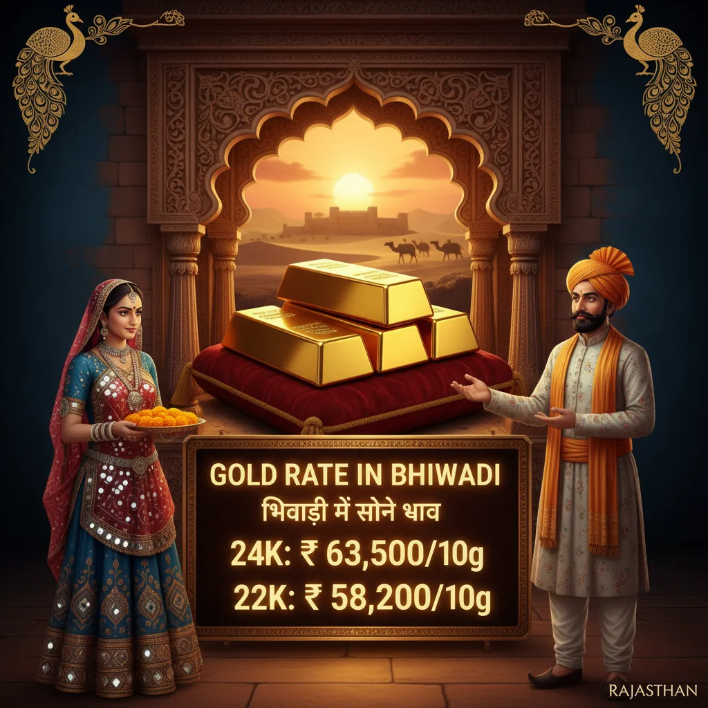 Gold rate in Bhiwadi