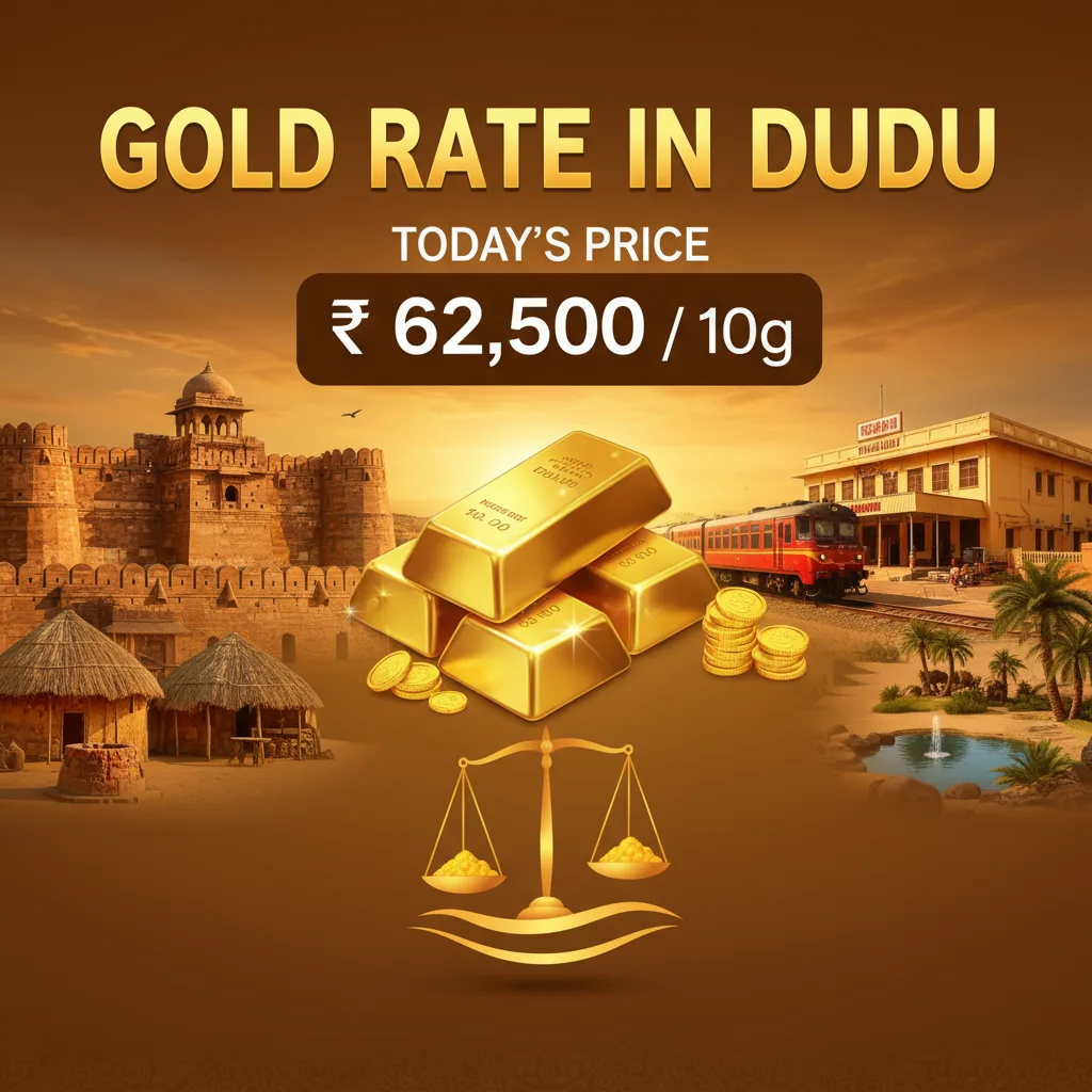 Gold Rate in Dudu Today