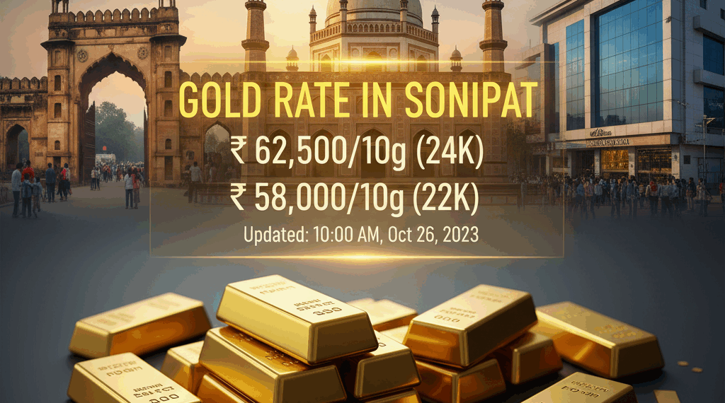 Gold Rate in Sonipat