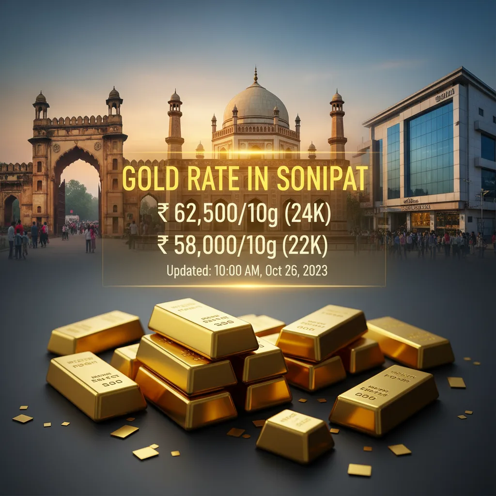 Gold Rate in Sonipat