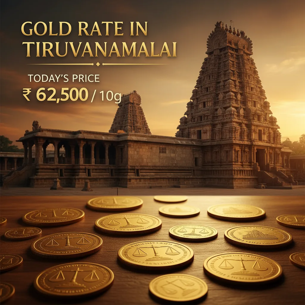 Gold Rate in Tiruvannamalai Today (22K & 24K)